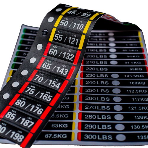 Factory direct sale frosted plastic stickers labels equipment warning stickers plastic stickers