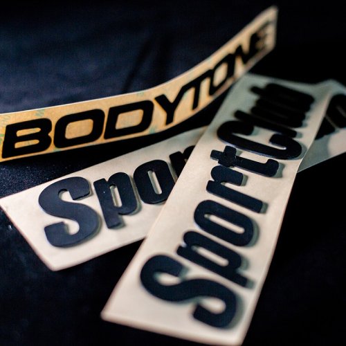 Excellent quality three-dimensional PVC waterproof thickened sticker custom transfer label sticker