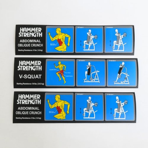 Customized PVC PP PET scratch and weathering resistant stickers customized fitness equipment warning label stickers
