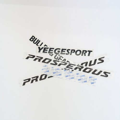 Sliver heat transfer nickel label sticker luxury custom 3D logo metal separation labels 3M self adhesive sticker