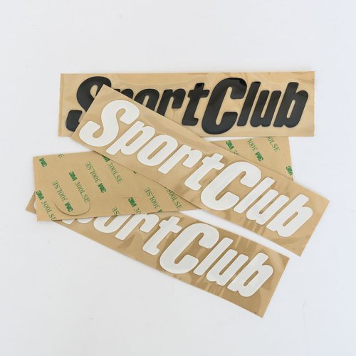 Custom logo transfer label sticker tear film leave word paste UV printing transfer sticker  label