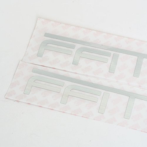 Custom brushed silver logo metallic nickel electroforming sticker custom transfer label sticker