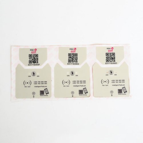 Professional custom waterproof 3D qr code die cut label anti-counterfeit label security sticker