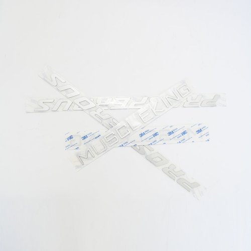 Weatherproof die cut logo window transfer lettering custom plastic car decal stickers