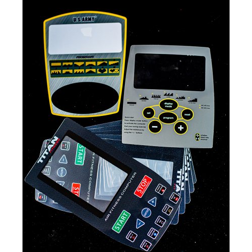 Factory directly supply printing electronic panel equipment display label stickers