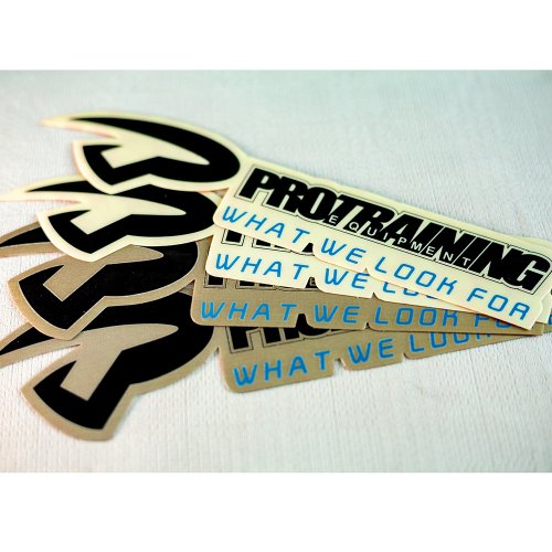 Waterproof logo custom plastic transfer paper vinyl die cut label sticker