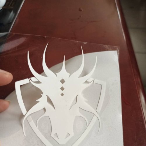 High quality car sticker customized logo