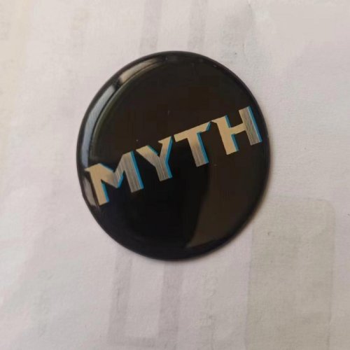 Custom clear epoxy resin label dome logo sticker self adhesive 3D metal printing epoxy decal sticker