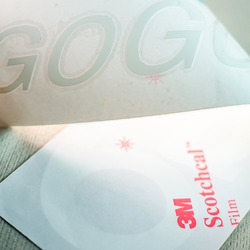 Permanent custom logo printing waterproof adhesive UV transfer stickers packaging labels