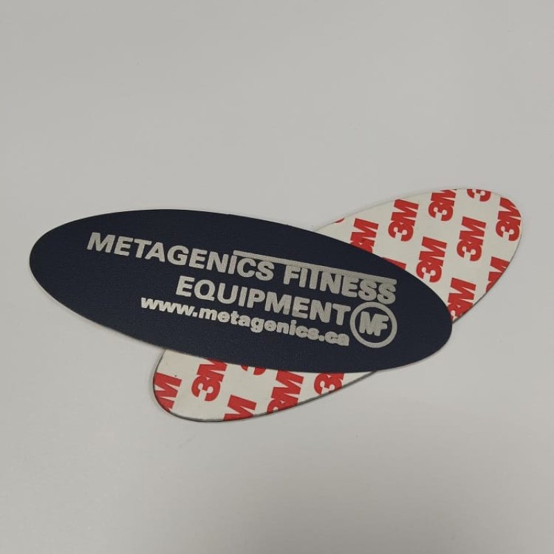 High quality custom logo sticker waterproof plastic synthetic paper 3M ...