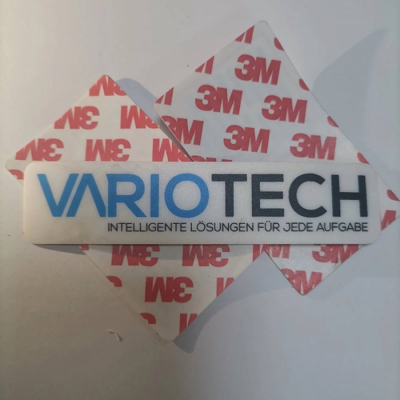 Custom frosted plastic label sticker custom 3M self-adhesive ...
