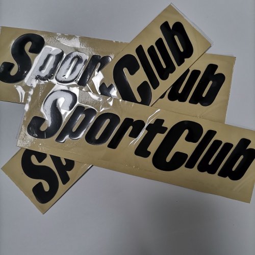 Outdoor use custom weatherproof die cut logo transfer bumper vinyl decal car sticker