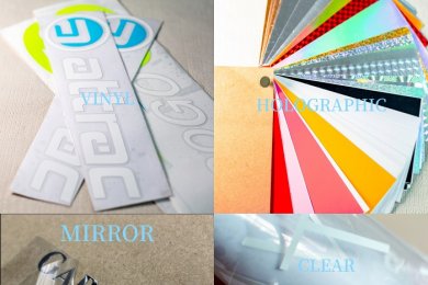 Which material is best for your custom sticker?
