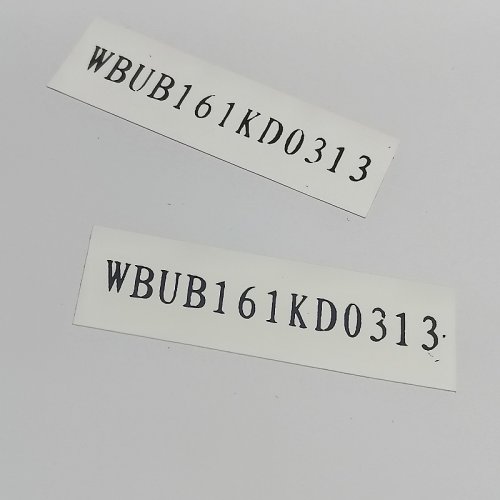High-end customized supermarket anti-theft soft label customized synthetic paper waterproof anti-scratch 3M self-adhesive stickers