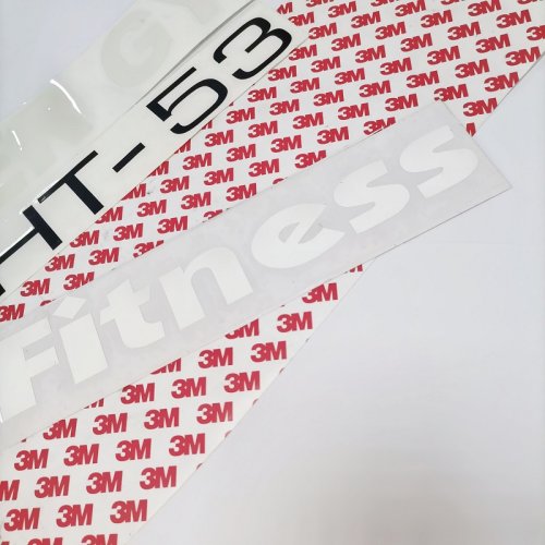 Manufacturer's custom word master die cutting label transfer stickers