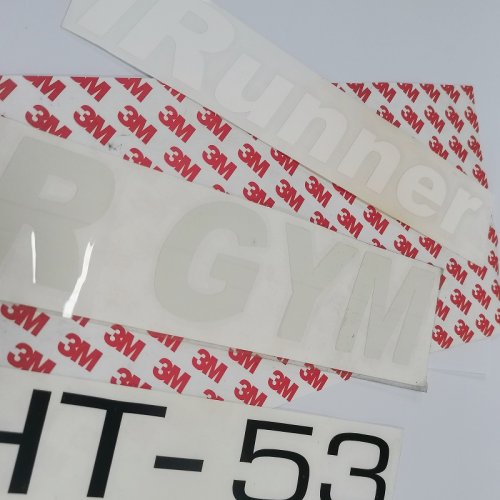 High quality custom goods trademark transfer stickers