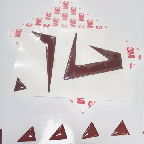 Manufacturers wholesale 3D personalized customized 3M waterproof self-adhesive transfer packaging label