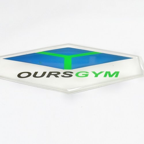 Customized decorative transparent 3M self adhesive promotional clear epoxy 3D dome sticker