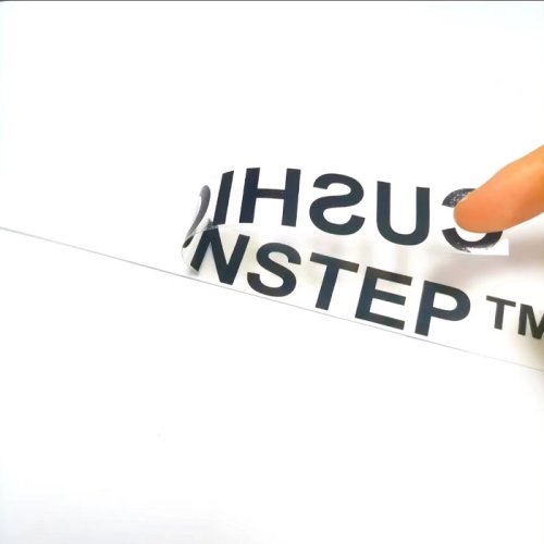 Personalized customized bottle box character die cut LOGO transfer packaging stickers