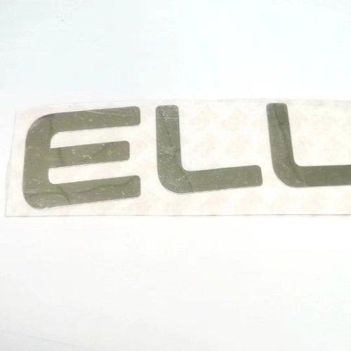 Nameplates 3D gold metal stickers business stickers custom logo business logo stickers