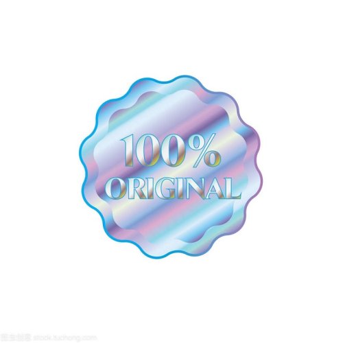 High quality 3M self adhesive holographic vinyl custom stickers