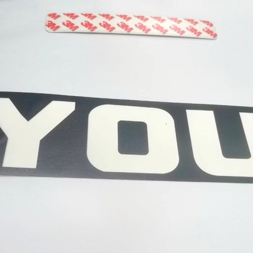 Customized outdoor weatherproof signs customized car decoration label stickers