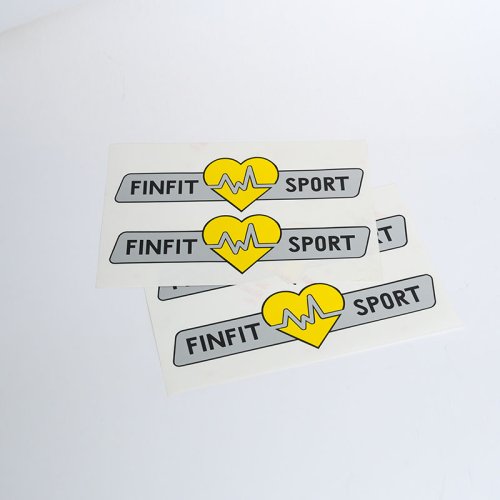 Custom screen printing transparent transfer waterproof cosmetic bottle packaging stickers