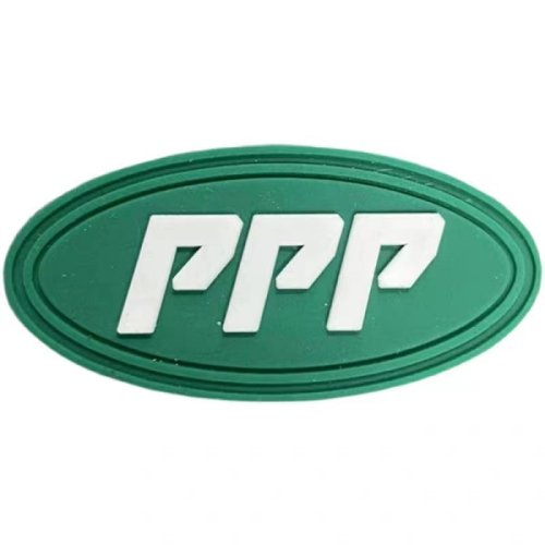 Custom silicone 3D raised Logo rubber PU PET vinyl heat transfer sticker clothing labels