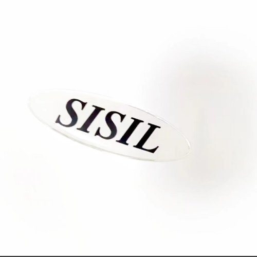 Customized transparent PVC drop plastic label sticker plastic 3M self-adhesive 3D oval sticker