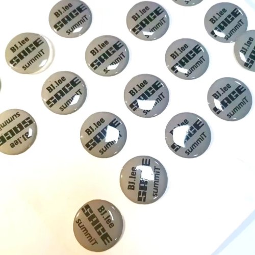 Manufacture custom waterproof 3D clear logo epoxy dome sticker label printing