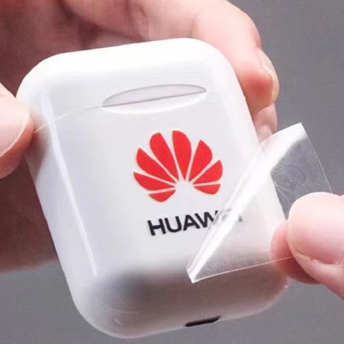 3D color metal transfer packaging bottle box label stickers