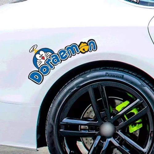 Custom screen printing waterproof durable die-cut outdoor car body window decorative stickers