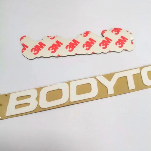Custom PVC vinyl transfer LOGO custom perfume cosmetics transfer packaging label stickers