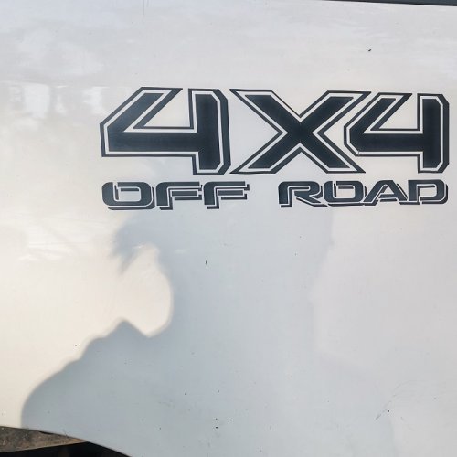 Custom colors cut out weatherproof vinyl transfer window car bumper sticker