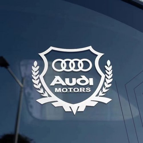 Car body decoration silver gold die-cut transfer sticker