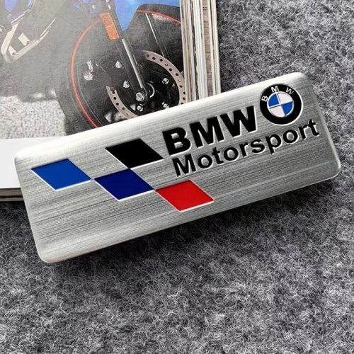 Custom 3D metal plate logo free design car nameplate sticker badges