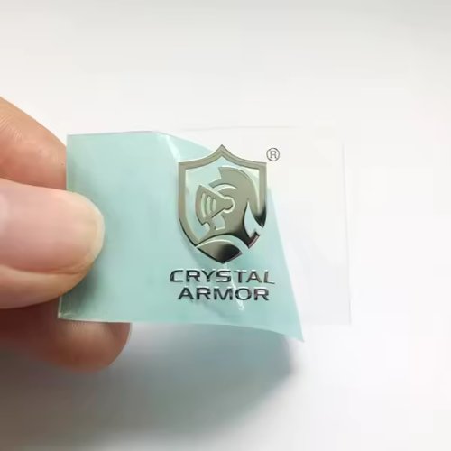 Brand Name Waterproof UV 3D Transfer Printing Vinyl Sticker Labels Custom