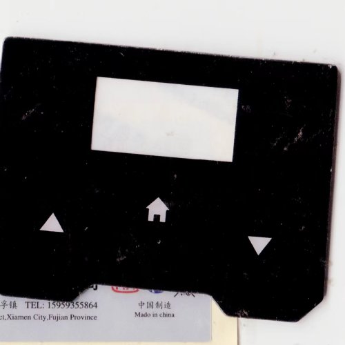 Custom mechanical equipment surface acrylic PET label stickers