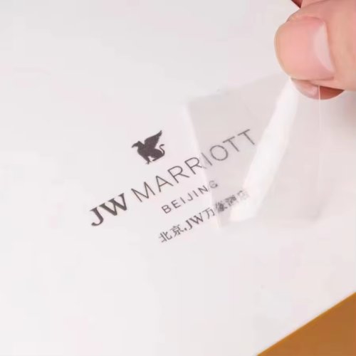 Waterproof Custom Printed Vinyl Stickers UV Transfer For Craft Packaging With Permanent Adhesive