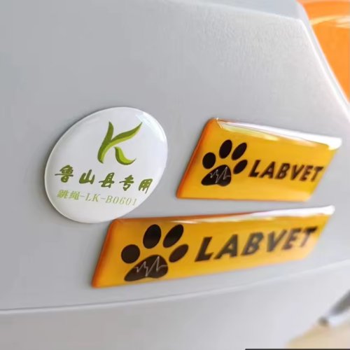 Customized 3D Dome Sticker Clear Epoxy Resin Dome Stickers