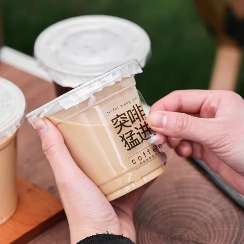 Self Adhesive Customized Printing Hot Stamping Clear Gold Foil Stickers Transparent Logo Labels