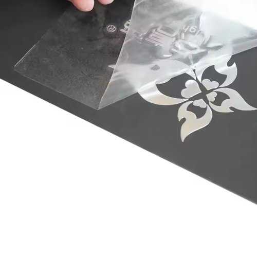 3D Sticker Customized Engraved Gold Logo Sticker Decal 3M Self Adhesive Back