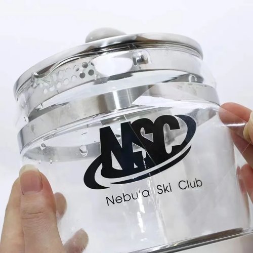 Permanent adhesive custom business made brand logo 3D waterproof vinyl UV transfer label stickers for products packing