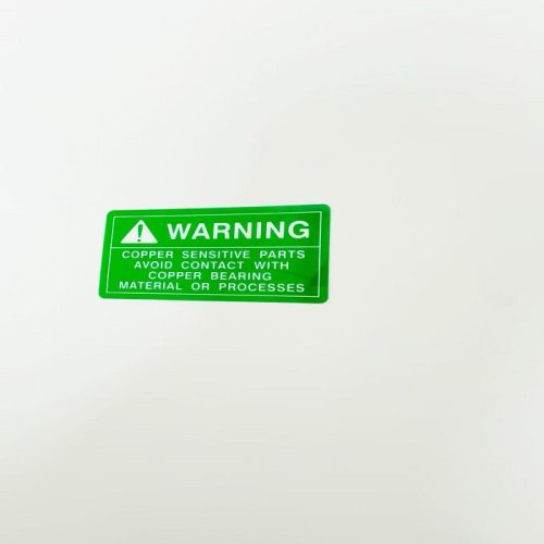  Customized PVC Hazard Warning Safety Label Stickers with Adhesive Backing Printed Packaging Labels