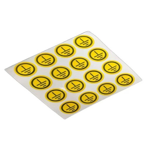 Manufacturer Wholesale Circular Stickers Vinyl Stickers Printing Size Customization logo Stickers Printing